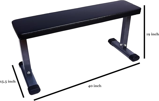 Signature Fitness Heavy Duty Adjustable and Foldable Utility