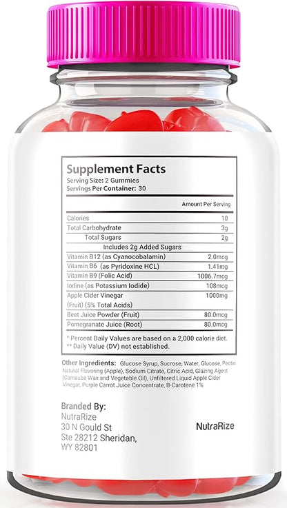 (2 Pack) Noura Keto ACV Gummies, Official Noura Keto Supplement, Keto + ACV Gummy, All Natural Keto Plus ACV, Apple Cider Vinegar Keto Reviews (120 Gummies)
