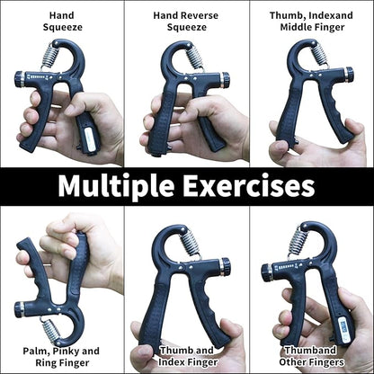 Grip Strength Trainer 11-132 Lbs (5-60kg), Forearm