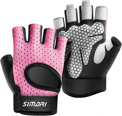 SIMARI Breathable Workout Gloves for Men and Women
