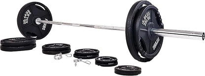 Signature Fitness Olympic 2-Inch Cast Iron Plate Weight
