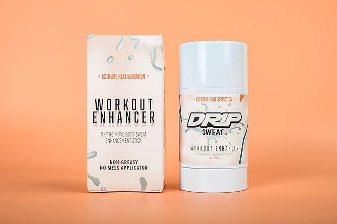 DRIP Sweat - Workout Enhancer - Natural Thermogenic Hot Slimming & Body Toning Sweat Stick for Men & Women.