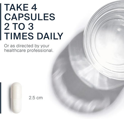 Vital Nutrients Glutamine | 3400mg L-Glutamine | Healthy Gastrointestinal Tract Function | Gluten, Dairy, Soy Free | Non-GMO | 90 Glutamine Capsules