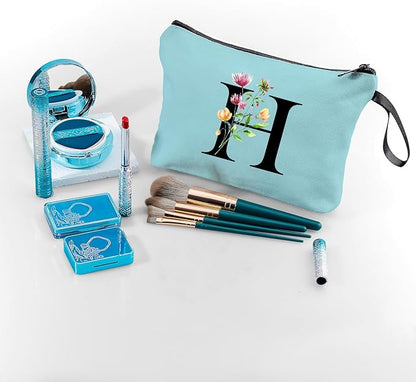 SEAMOON Birthday Inspirational Bridesmaid Proposal Team Small Gifts for Women Mom Aunt Teacher Sister Coworkers Makeup Cosmetic Bag Travel with Mirror Mothers Day Christmas Graduation H