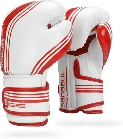 Sanabul Core Gel Training Boxing Gloves for Men and Women Advanced Muay Thai and Kickboxing Gloves Heavy Bag & Boxing Sparring