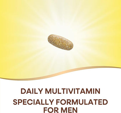 Nature's Way Alive! Men's Daily Ultra Multivitamin, Promotes Healthy Heart & Muscle Function*, with B-Vitamins Including Methylated B12, Gluten Free, 150 Tablets (Packaging May Vary)
