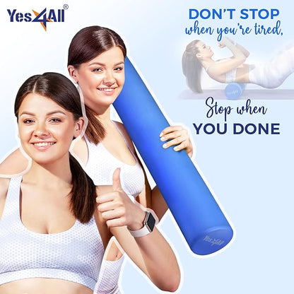 Yes4All Medium-Density EVA Foam Roller for Physical Therapy