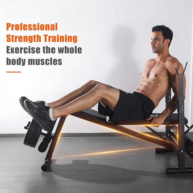Strength Training Adjustable Benches 660LBS Weight 3 level