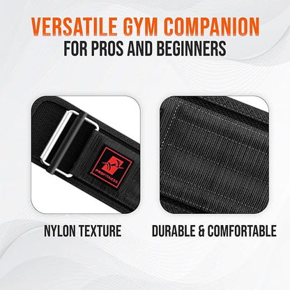 Weightlifting Belt for Men & Women - 4''