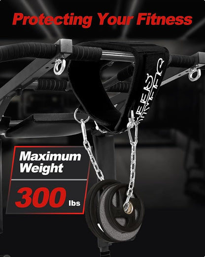 Seektop Dip Belt for Weightlifting - Quick Locking