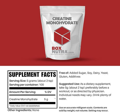 BoxNutra Single-Ingredient Creatine