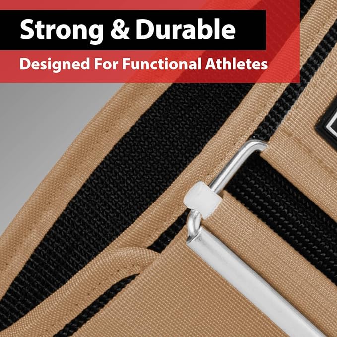 IBRO Quick Locking Premium Weight Lifting Belt - Powerlifting 4 Inch