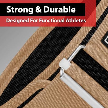 IBRO Quick Locking Premium Weight Lifting Belt - Powerlifting 4 Inch