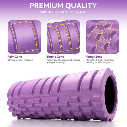 Foam Roller for Muscle Massager 13" High