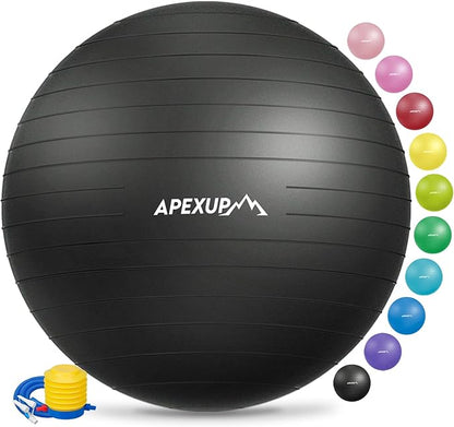 APEXUP Yoga Ball Exercise Ball