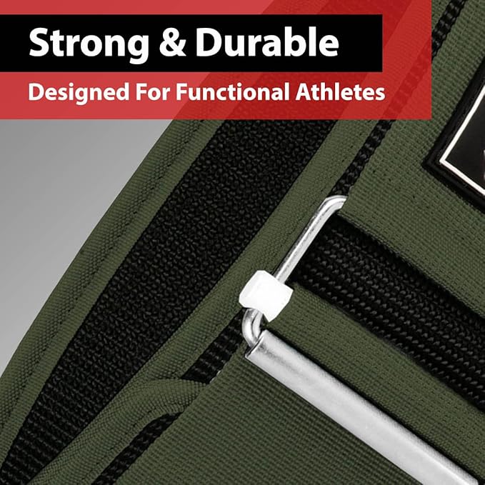 IBRO Quick Locking Premium Weight Lifting Belt - Powerlifting 4 Inch