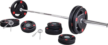 Signature Fitness Olympic 2-Inch Cast Iron Plate Weight