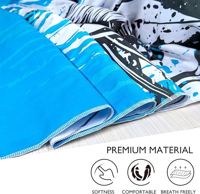 Beach Towel - Microfiber Beach Towels(71" x 40" 1Pcs) -