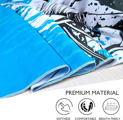 Beach Towel - Microfiber Beach Towels(71" x 40" 1Pcs) -
