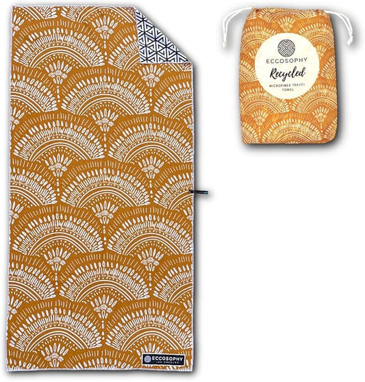 ECCOSOPHY Microfiber Beach Towel - Sand Free Towels 71x35 in