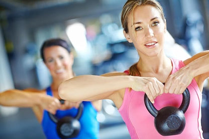Body Sport Cast Iron Vinyl Coated Kettlebells –