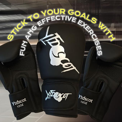 Pro Style Boxing Gloves, Heavy Bag Workout Boxing Gloves, Sparring Training Fighting Gloves for Boxing Kickboxing Punching Bag Muay Thai MMA