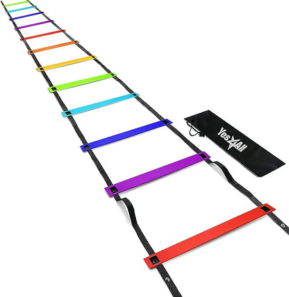 Yes4All 8, 12, 20 Rungs Agility Ladder -