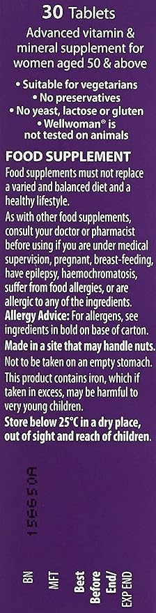 Vitabiotics 50+ 30 Tablets