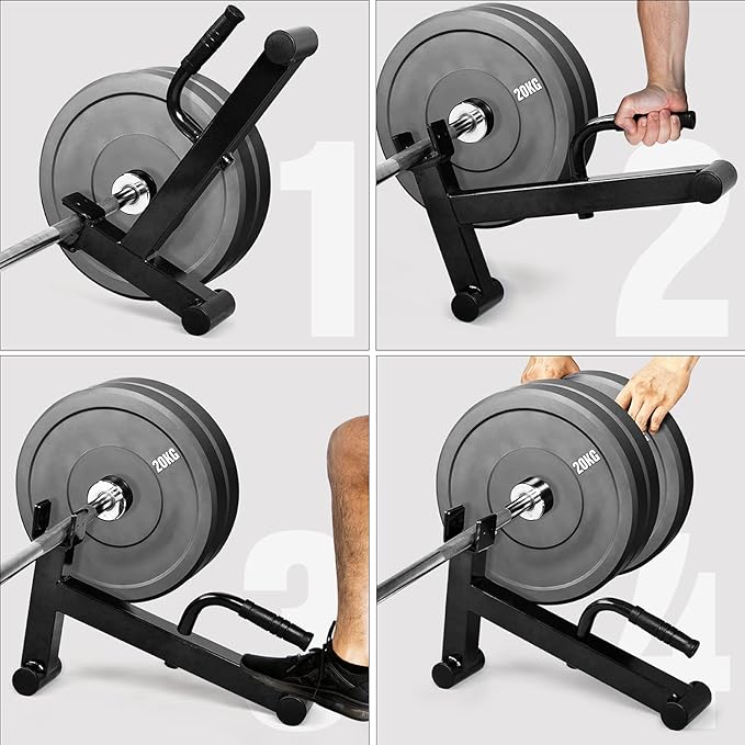 Yes4All Deadlift Jack/Barbell Stand Upload 600lb Barbell Plates
