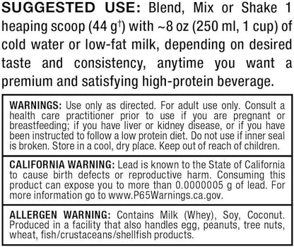 ALLMAX HEXAPRO, Chocolate - 5 lb - 25 Grams of Protein Per Serving - 8-Hour Sustained Release - Zero Sugar - 52 Servings