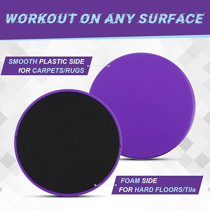 Shappy 24 Pairs Exercise Sliders Bulk Workout Sliders