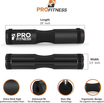 ProFitness Barbell Pad Squat Pad- Shoulder Support for Squats