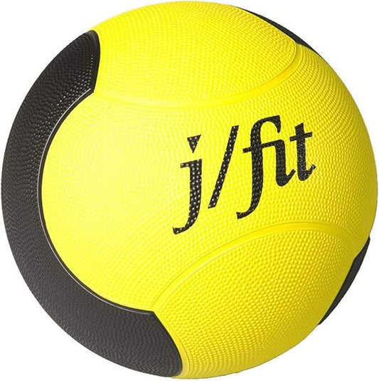 JFIT Premium Rubberized Medicine Ball 8 LB