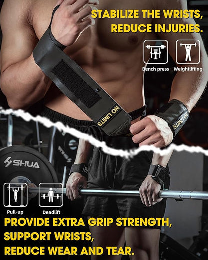 MANUEKLEAR Weight Lifting Wrist Wraps