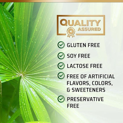 Saw Palmetto Extract Prostate Supplement - 1000 MG Saw Palmetto Supplement, Nature's Prostate Support Supplement for Men Health Support, Men's Prostate Urinary Health Support Supplement - 60 Capsules