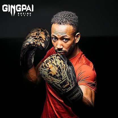 Boxing Gloves for Adult Kids，Breathable & Durable Pro Training Sparring Gloves, for Kickboxing,MMA, Heavy Punching Bag,Muay Thai
