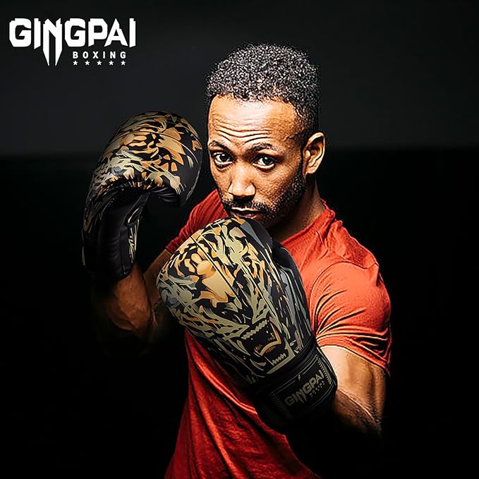 Boxing Gloves for Adult Kids，Breathable & Durable Pro Training Sparring Gloves, for Kickboxing,MMA, Heavy Punching Bag,Muay Thai