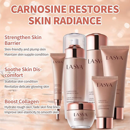 Revitalizing Skin Care Set, 6Pcs Anti Aging Face Care Sets for Women, Firming Skin, Shrink Pores, Smooth Wrinkles, Hydrating Skin Care Set