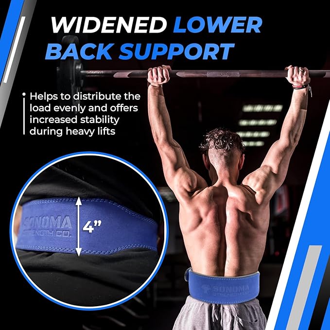 Sonoma Strength Co Weight Lifting Belt 10MM Thick 100% Genuine