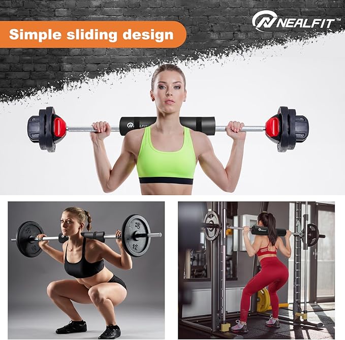 Barbell Pad Squat Pad for Squats—Squat Bar Pad—Great