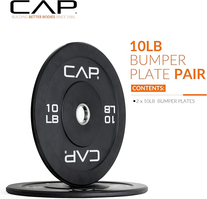 CAP Barbell Rubber Olympic Bumper Plate