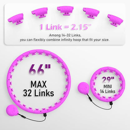 Weighted Hula Circle with 26 Links(56 Inch)