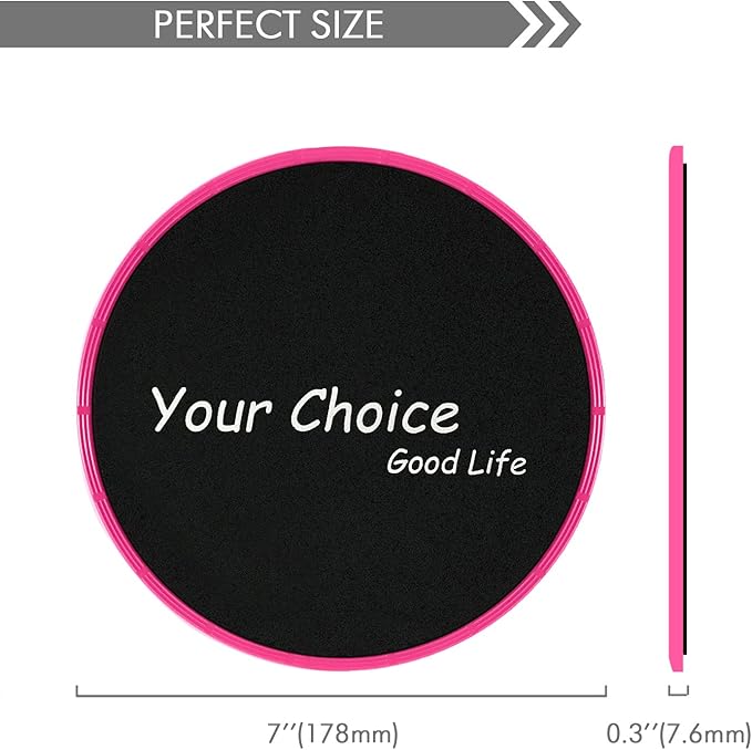 Your Choice Sliders Fitness Equipment Floor Sliders Exercise