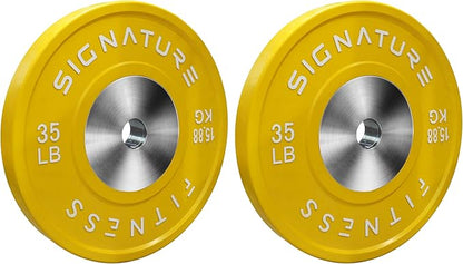 Signature Fitness 2" Olympic Competition Bumper Plate