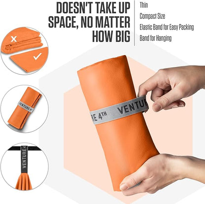 VENTURE 4TH Quick Dry Towel. Microfiber Travel Towel