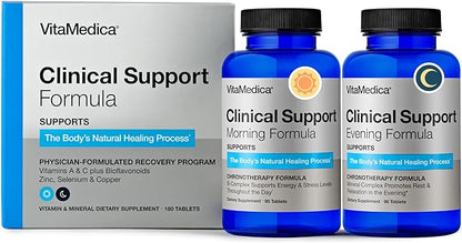 VitaMedica | Clinical Support Formula | Promotes Collagen & Wound Healing | Vitamin C, D, & A to Support Healthy Immune Function | Zinc + Selenium | Vitamin B | Multivitamin for Women & Men