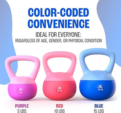 Soft Kettlebells, Serenilite Kettlebell Sets, Kettle Bell Sets