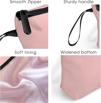SEAMOON Maid of Honor Friendship Birthday Gifts for Women Her Aunt Sister Bridesmaid Coworkers Bride Personalized Makeup Cosmetic bag with Mirror Mothers Day Christmas Graduation V