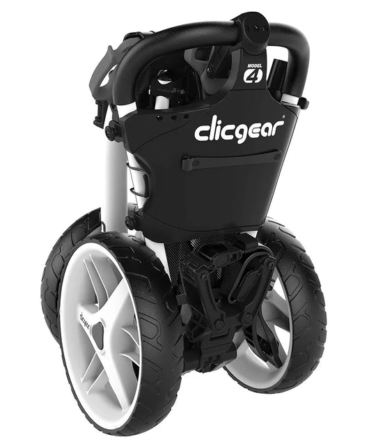 Clicgear Model 4.0 Golf Push Cart, 3-Wheel Foldable Walking Golf Cart