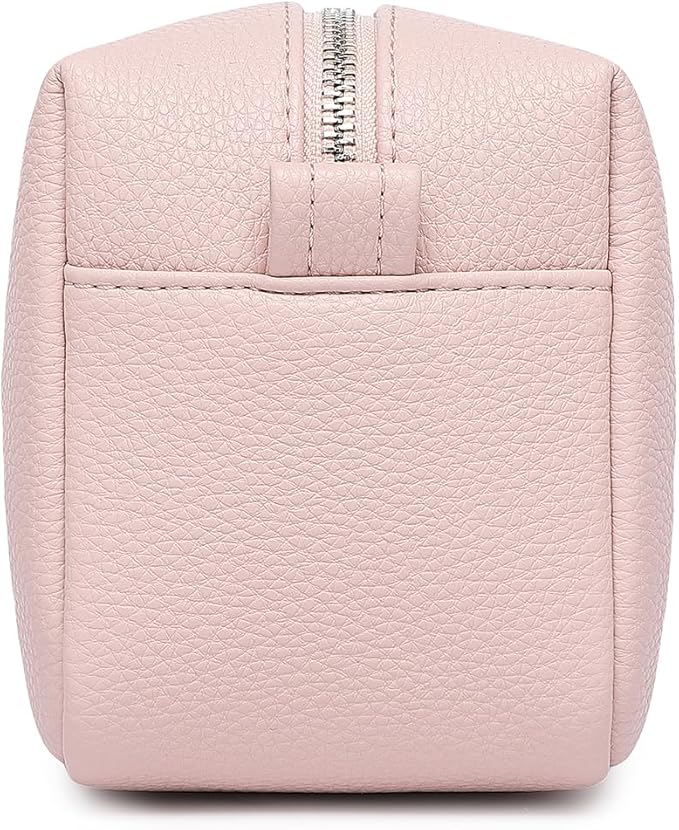 PU leather Organizer Bag Lightweight Cosmetic Bag with Ring Clasp Perfect Travel Makeup Bag for Women (Charming/PU)